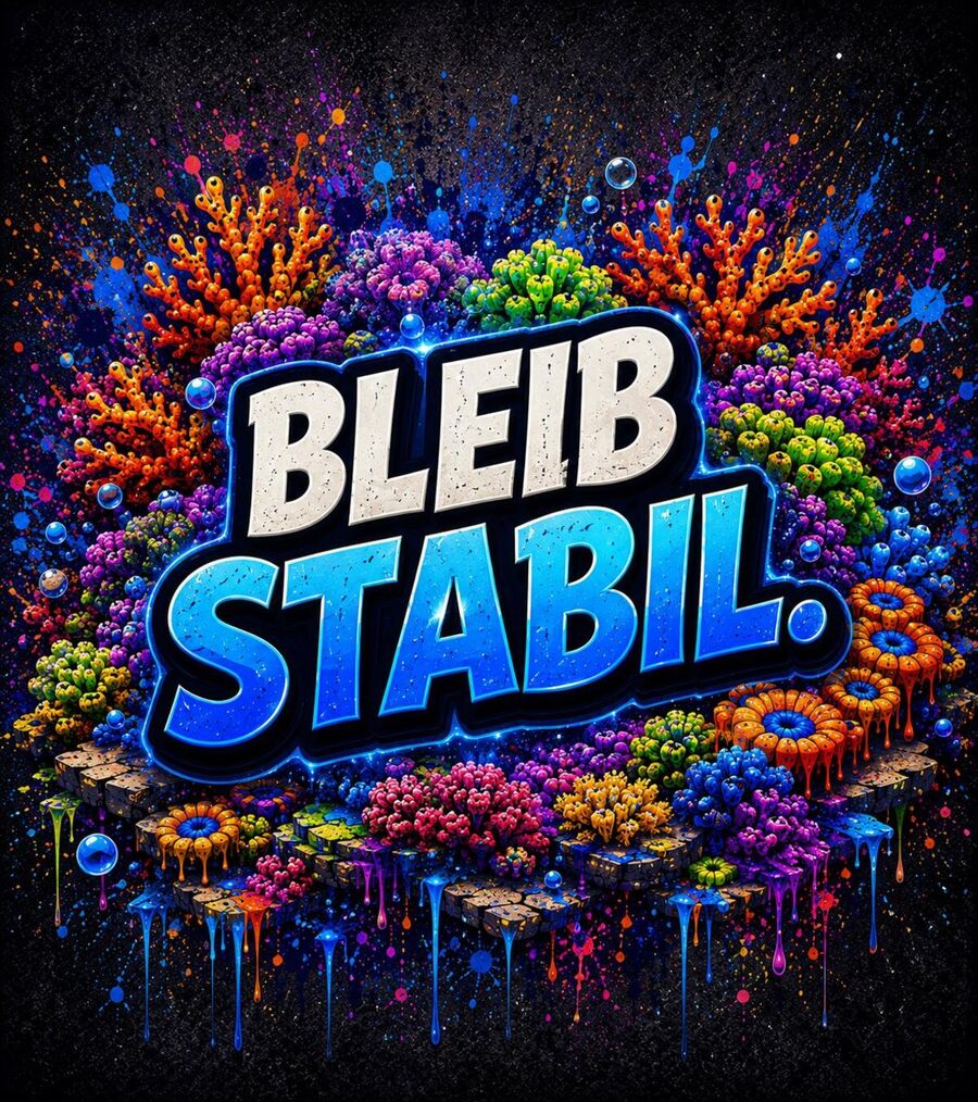 Bleib stabil — Andi's Korallen und Meerwasser